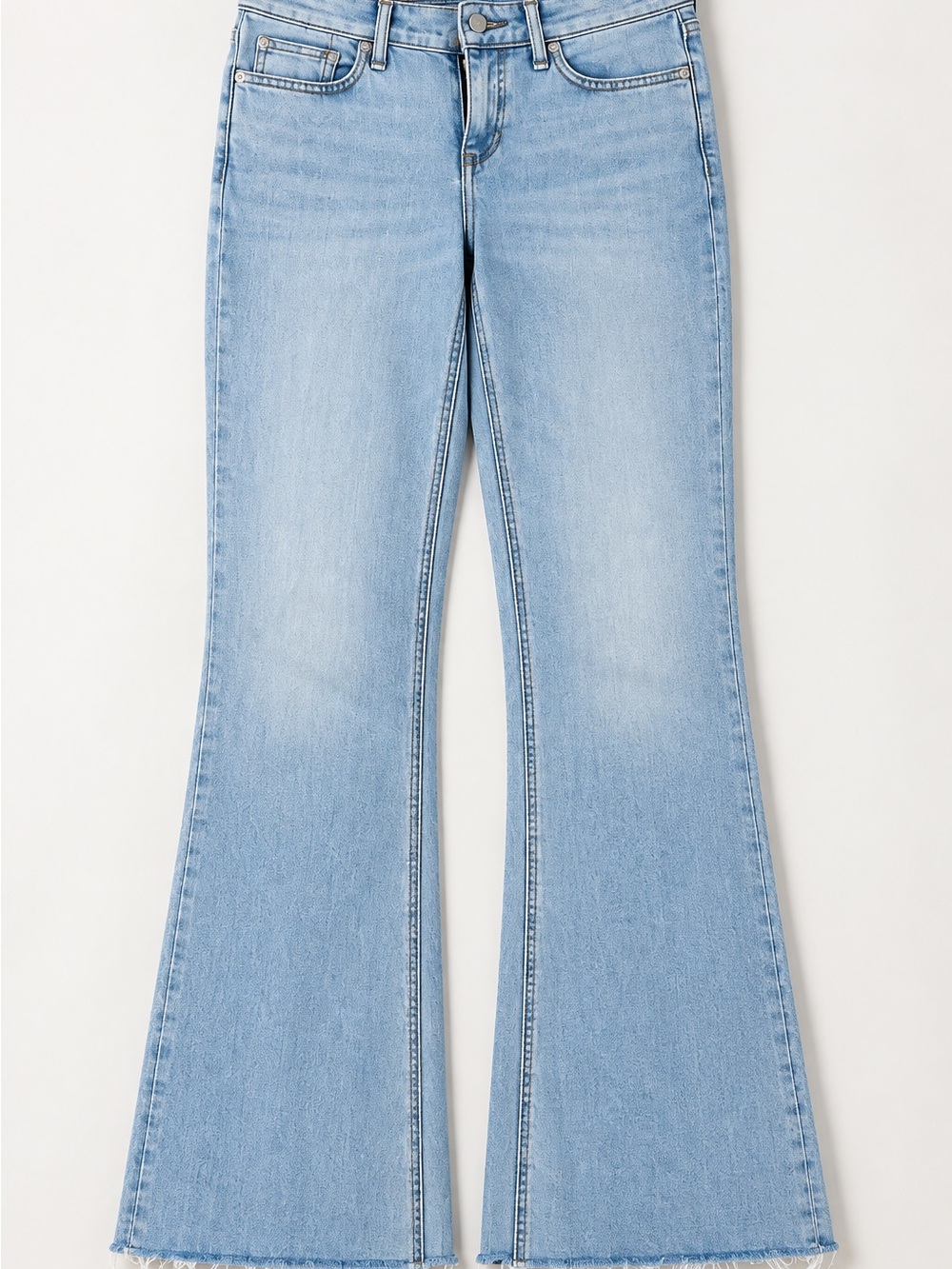 rag & bone Light Wash Flare Jeans